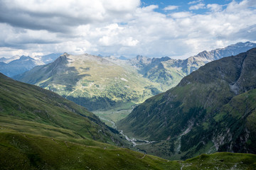 The valley of Sportgastein near the Niedersachsenhaus, Austria