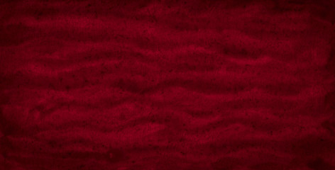 Rich burgundy watercolor frame with torn strokes and stripes. Abstract background for design, layouts and patterns.