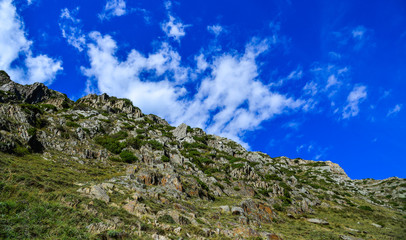 Mountain scenery of Kazbegi, Georgia