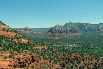 Fototapeta na wymiar Beautiful landscape in Sedona, Arizona, USA