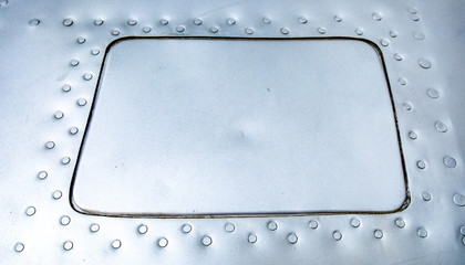 patch at an old plane