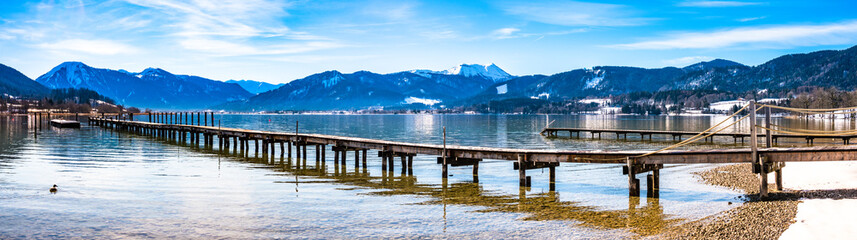 tegernsee lake - bavaria - germany