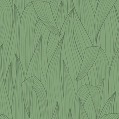 Green grass vector seamless repeat pattern
