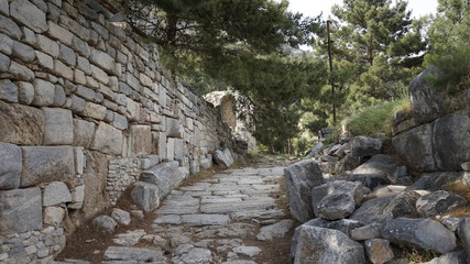 Priene ancient city 