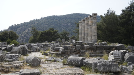Priene ancient city 