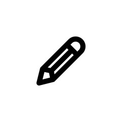 Pencil icon. Web edit sign
