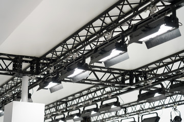 撮影スタジオ・照明