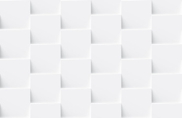 White seamless abstract geometric background