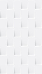 White seamless abstract geometric background