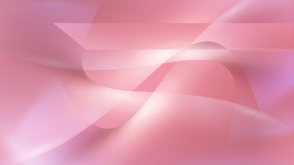 Pink smooth abstract background, vector illustration