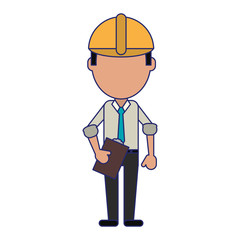 Construction worker avatar