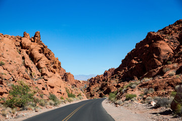 Valley of Fire State Park in Nevada, USA
