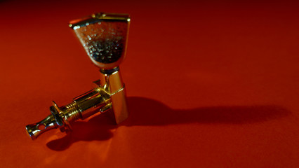 guitar tuning pegs . color background