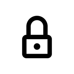 Lock icon. Web secure sign