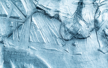 blue ice background texture