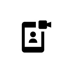 Face recognition system icon