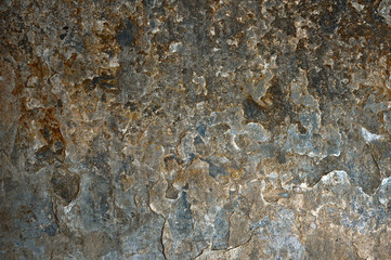 Weathered stone wall