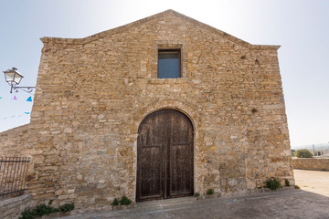 Fototapeta na wymiar Chiesa San cristoforo- Mandas - Sardegna