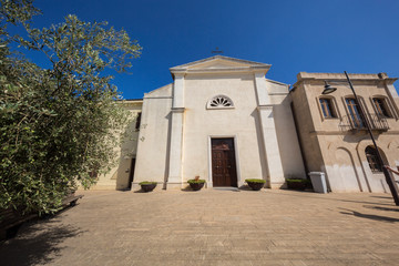 Fototapeta na wymiar Chiesa Sant'Ignazio - Musei - Sardegna