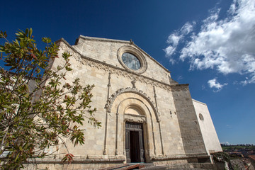 Fototapeta na wymiar Chiesa di San Giorgio- Pozzomaggiore (Sassari) - Sardegna