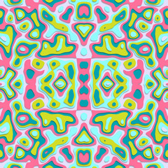 Seamless abstract pattern in vector