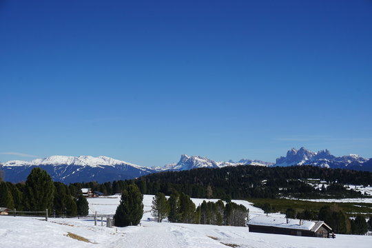 Panorama dall'Alpe di Villandro