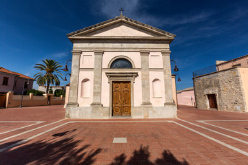 Esterno Chiesa  San Salvatore - Serdiana  - Sardegna
