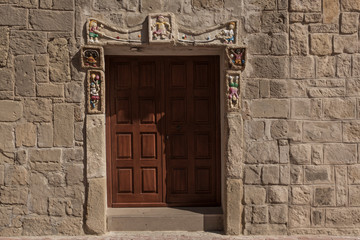 Portone Esterno Chiesa  San Salvatore - Serdiana  - Sardegna