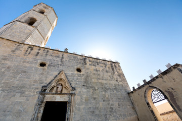 Fototapeta na wymiar Chiesa San leonardo - Serramanna - Sardegna