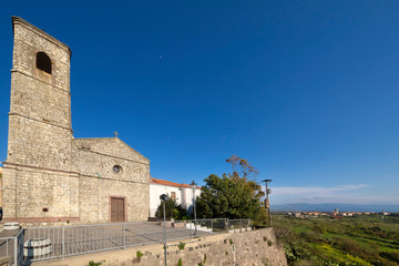 Fototapeta na wymiar Chiesa - Suni - Sardegna