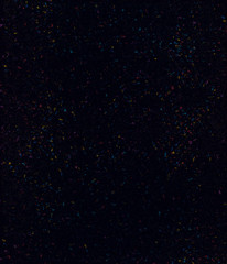 Fototapeta premium abstract bokeh background of yellow blue purple color on dark background