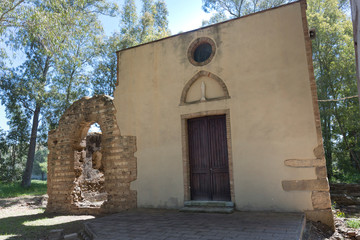 Chiesa Santa Maria  - Vallermosa - cagliari- Sardegna