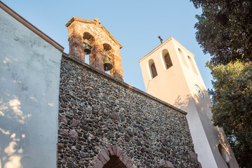 Esterno Chiesa parrocchiale Santissima Trasfigurazione - Zerfaliu - Sardegna