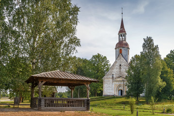 St. Andrew Church in Sangaste, Estonia