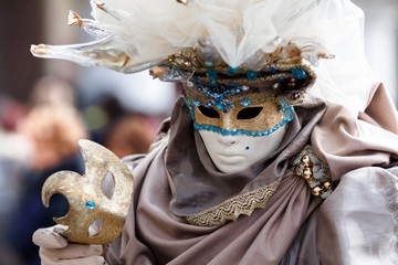 Colorful and Beautiful Venice Mask, Venezia, Italy