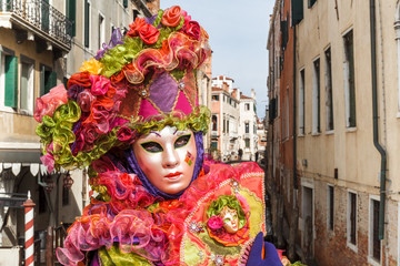 Colorful and Beautiful Venice Mask, Venezia, Italy