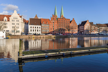 Pano Wendlitzufer Hansestadt Lübeck sonnig
