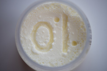 yogurt with honey