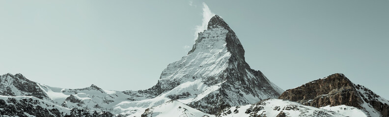 Panorama Matterhorn, Wallis, Schweiz	