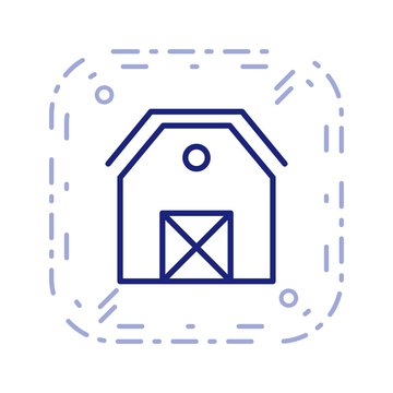 Stable Line Icon
