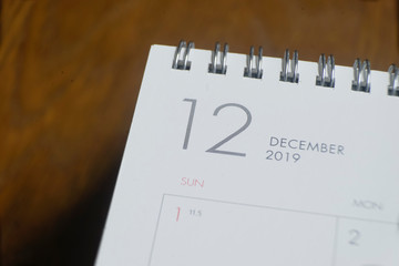 the letter off 2019 calander