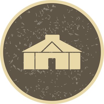 recommend clip art: Illustration Yurt  Icon