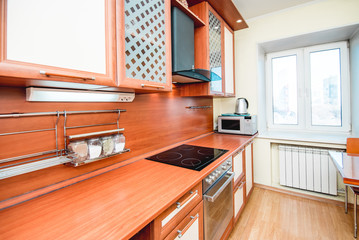 Photo of the light kitchen room