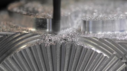 Metalworking CNC milling machine.