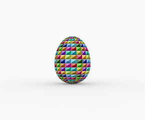 Easter Egg With Ornament