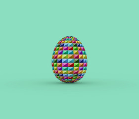 Easter Egg With Ornament