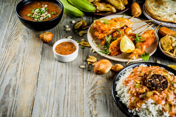 West african food assortment