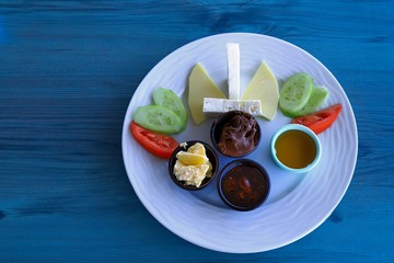 traditional turkish breakfast.