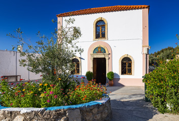 Orthodox church near Zia village, Kos island, Greece