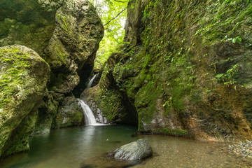 奥多摩　ねじれの滝